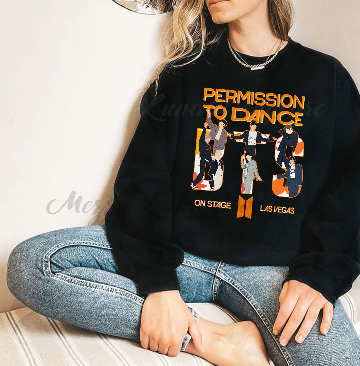 Bts Permission To Dance On Stage Las Vegas Unisex Sweatshirt