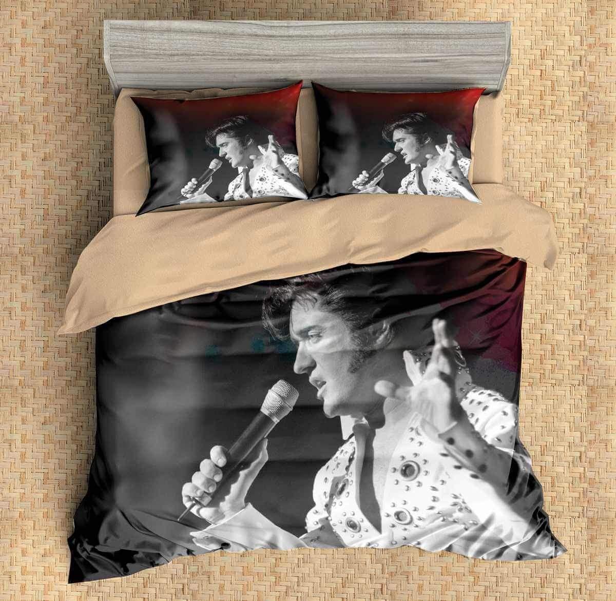 Vintage Elvis Presley Bedding Set Beeteeshop