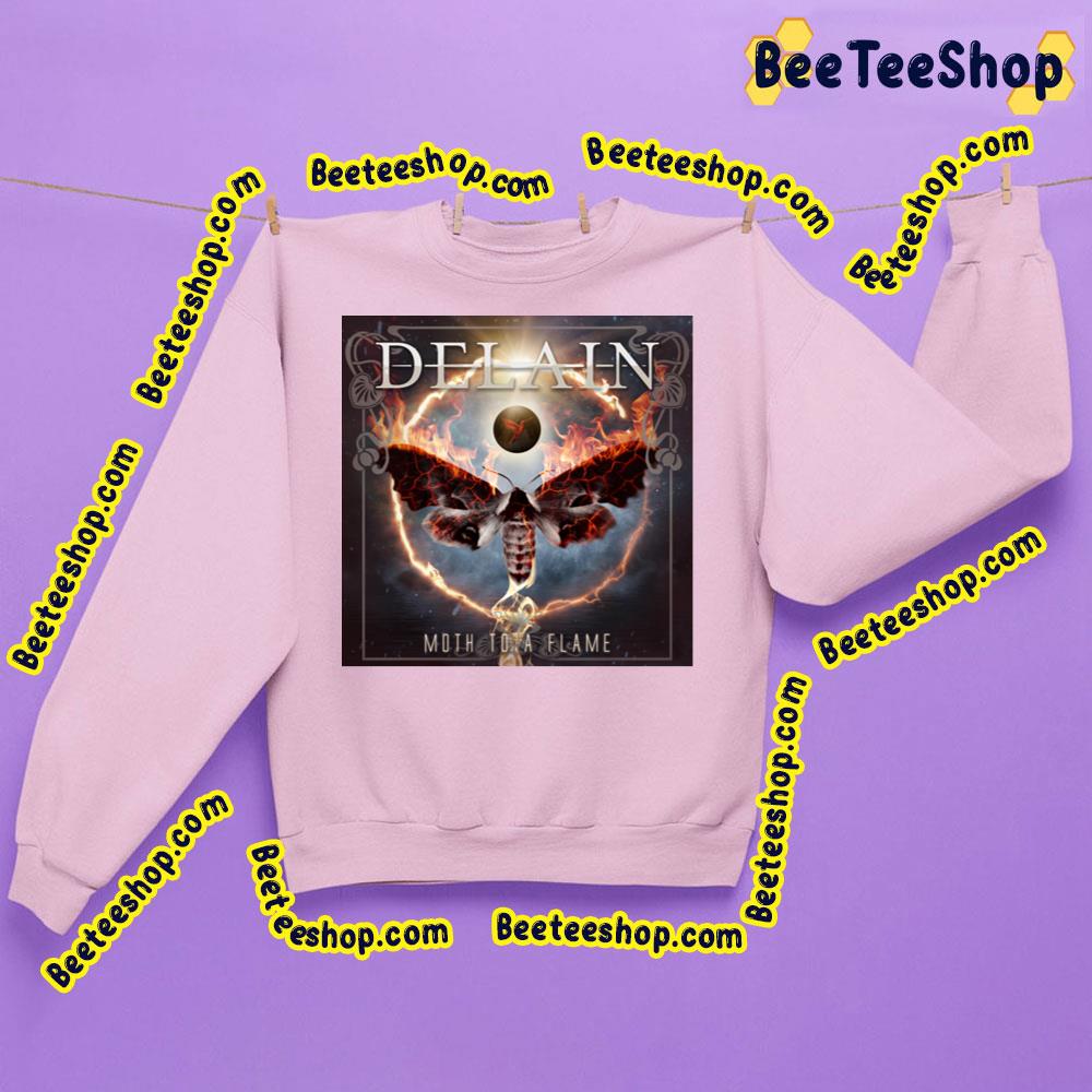 Delain New Single 2023 Moth To A Flame Trending Unisex Sweatshirt