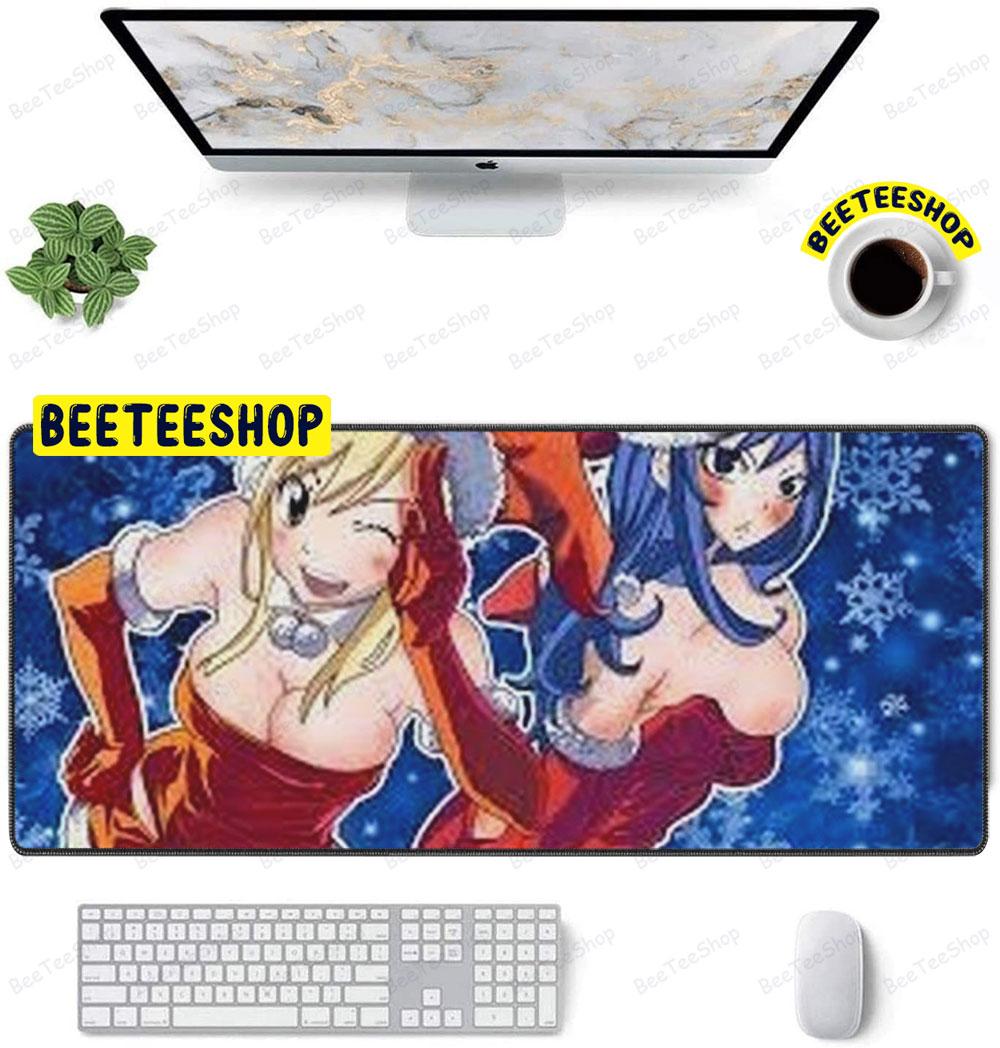 Fairy Tail Anime Sexy Big Boob Hentai Christmas 24 Trending Mouse Pad