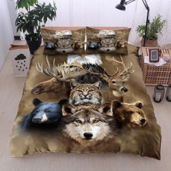 3D Animals In The Forest Bedding Sets