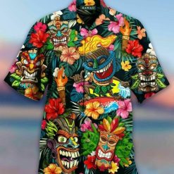Aloha Tiki Tiki Awesome Hawaiian Shirt