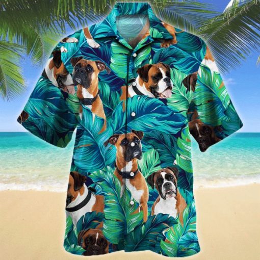 Bulldog Lover Print Hawaiian Shirt