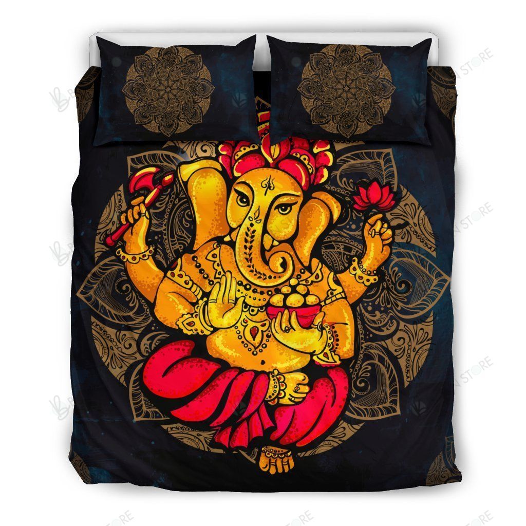 Hindu God Ganesh Chaturthi Bedding Sets