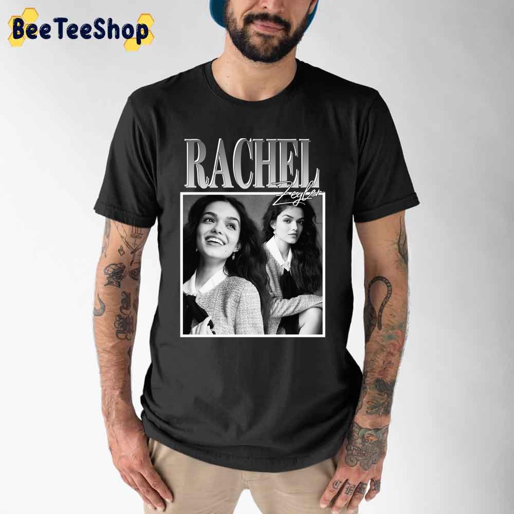 Black And White Vintage Style Rachel Zegler Unisex T-Shirt