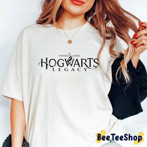 Black Style Hogwarts Legacy Logo Game Unisex T-Shirt