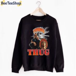 Classic Vintage Style Young Thug Rapper Sweatshirt Sweatshirt