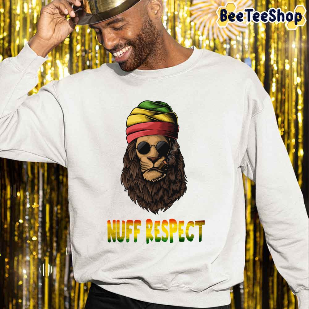 Cool Lion Style Nuff Respect Unisex Sweatshirt