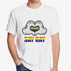 Disney Say Gay Protect LGBTQ Kids Unisex Unisex T-Shirt