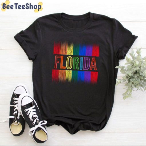 Florida Proud LGBTQ Gay Unisex T-Shirt