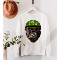 Funny Gorillas Nuff Respect Unisex Sweatshirt