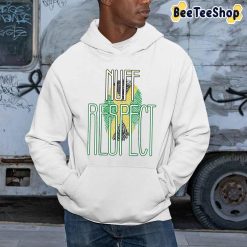 Jamaican Flag With Art Text Nuff Respect Unisex Hoodie Hoodie
