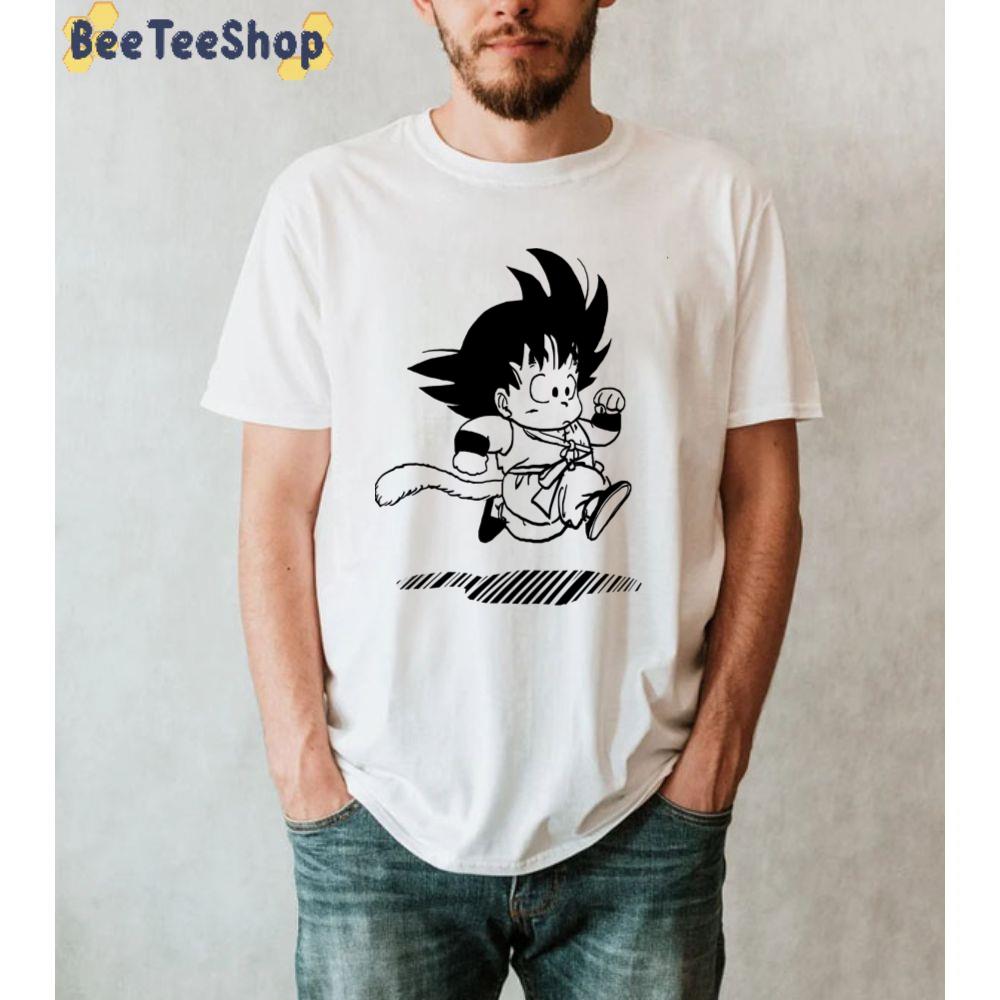 Kid Goku On The Run Unisex T-Shirt