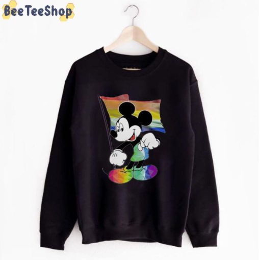 Mickey Mouse Disney LGBT Flag Unisex T-Shirt