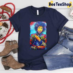 Painting Style Jimi Hendrix Shirt Shirt