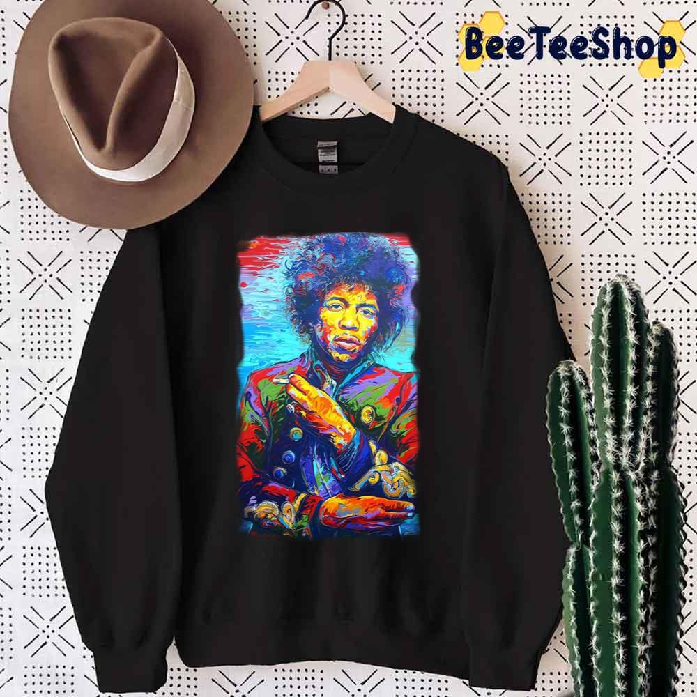 Painting Style Jimi Hendrix Unisex T-Shirt