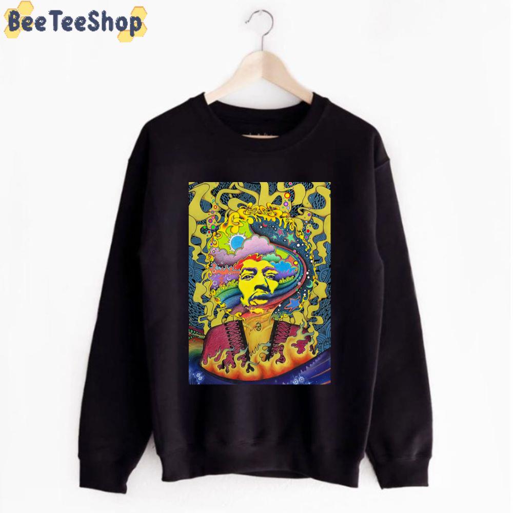 Rainbow King Jimi Hendrix Unisex T-Shirt