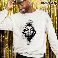 Retro Psychedelic Jimi Hendrix Sweatshirt Sweatshirt