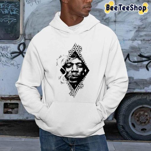Retro Psychedelic Jimi Hendrix Unisex T-Shirt