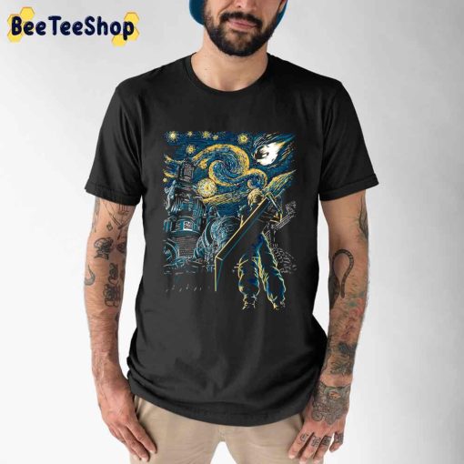 Starry Remake Vincent Van Gogh Unisex T-Shirt