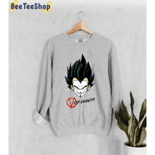 V For Vegeta Dragon Ball Unisex Sweatshirt