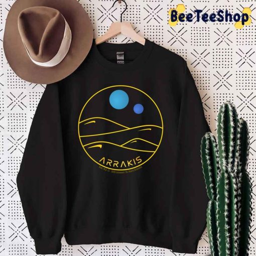 Yellow Style Arrakis Dune Unisex T-shirt