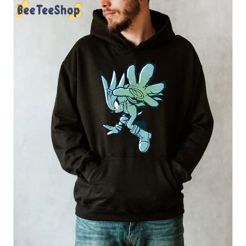 Art Silver Sonic the Hedgehog Unisex Sweatshirt
