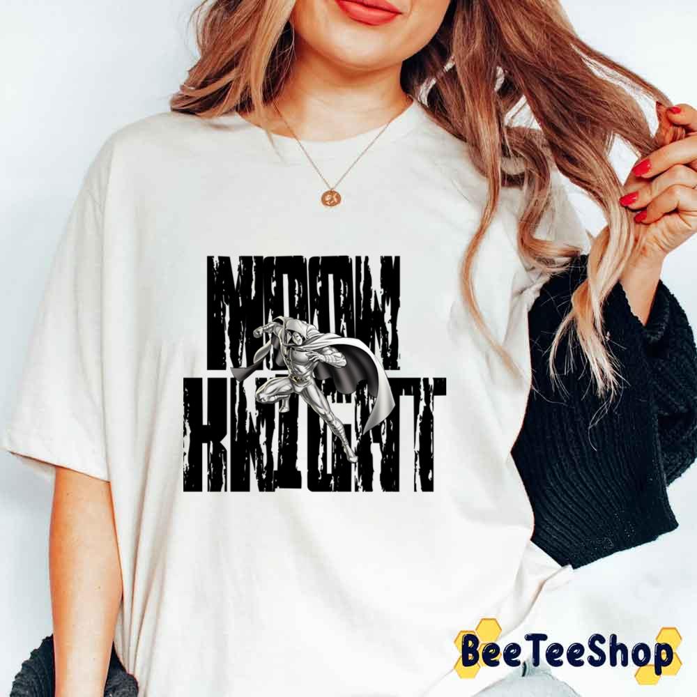 Art Text Moon Knight Unisex T-Shirt