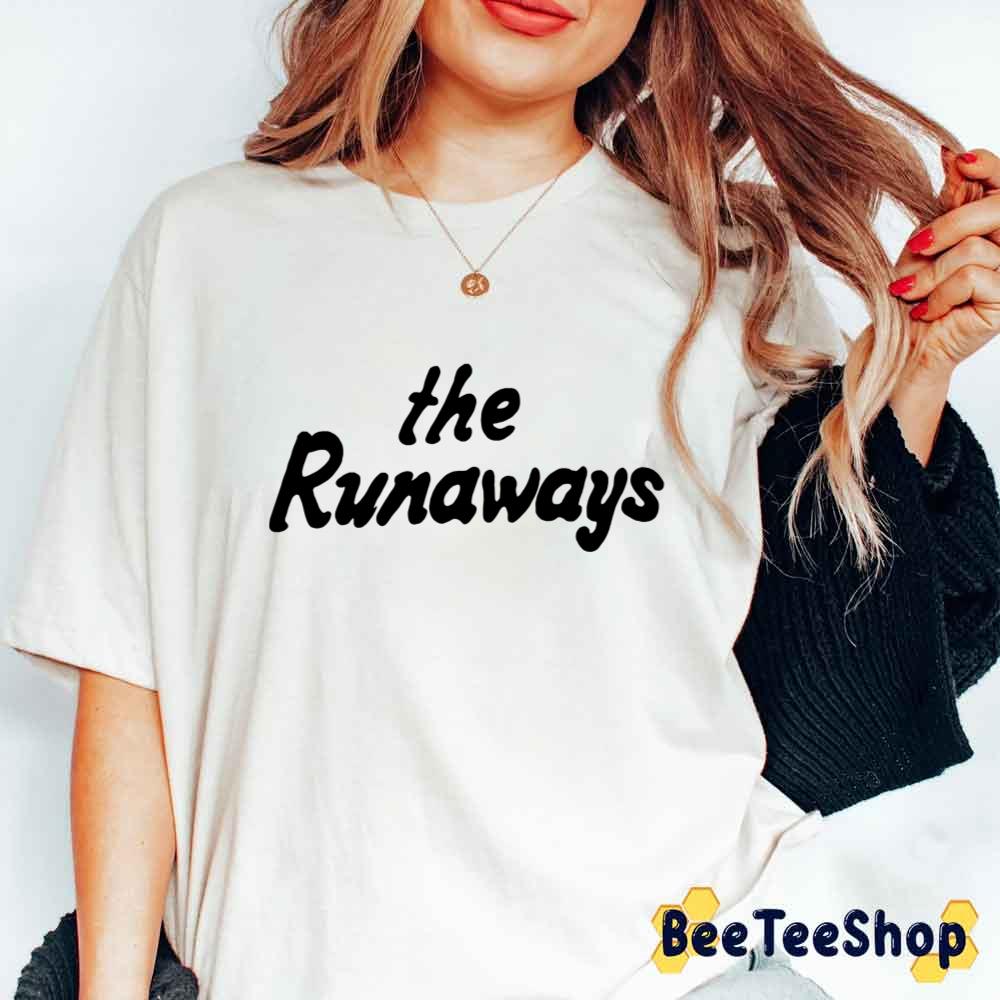 Black Design The Runaways Joan Jett Unisex T-Shirt