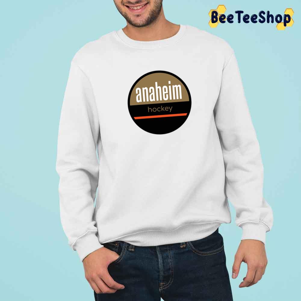 Black Logo Style Anaheim Ducks Hockey Unisex Sweatshirt