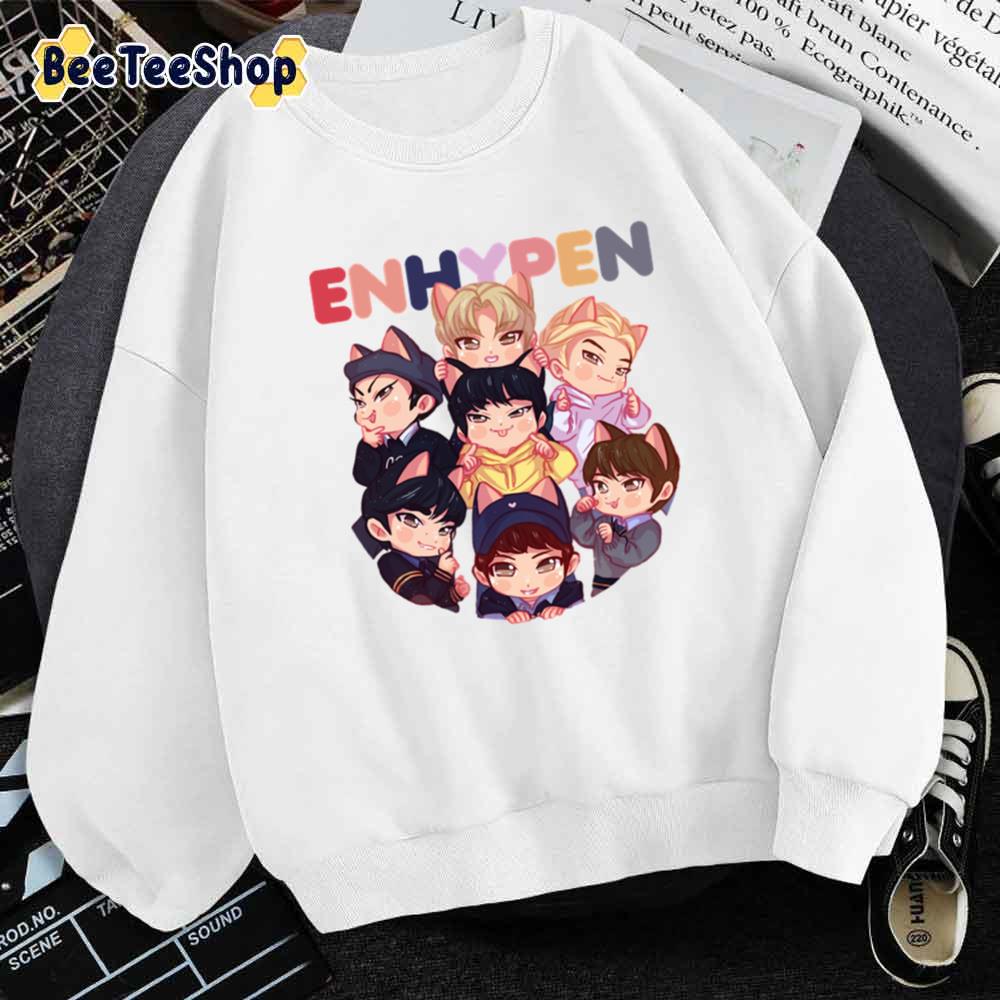 Boy Band Enhypen Kpop Unisex Sweatshirt