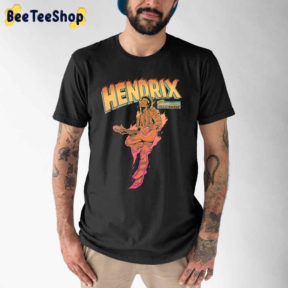 Cartoon Art Hendrix Unisex T-Shirt