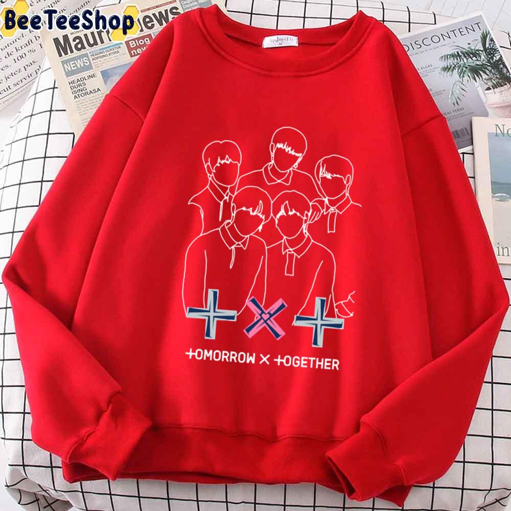 Cute Design Txt Tomorrow X Together Kpop Unisex Sweatshirt