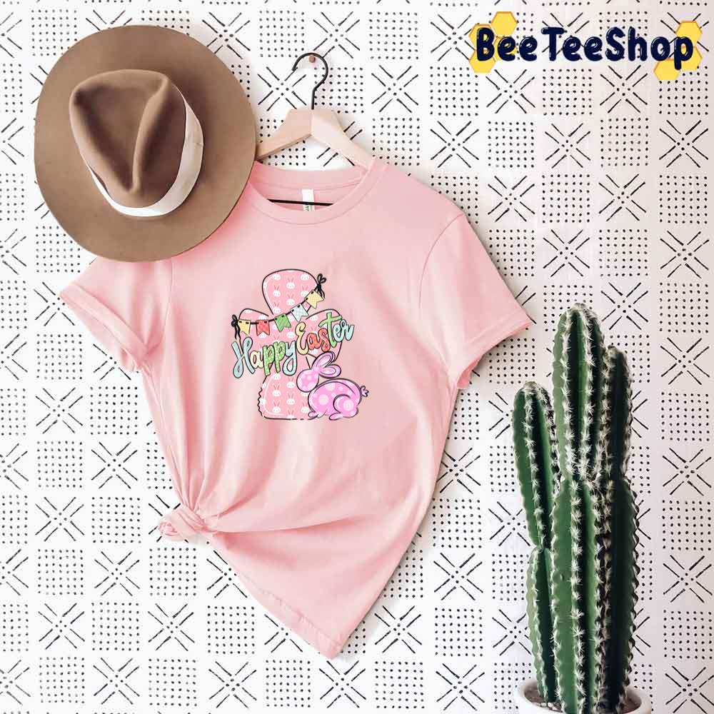 Cute Pink Style Easter Day Unisex T-Shirt