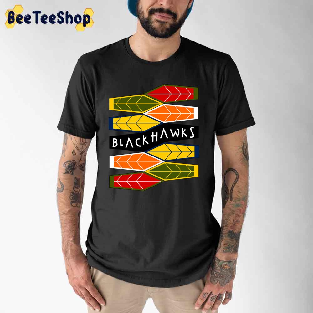 Deco Chicago Blackhawks Hockey Unisex T-Shirt