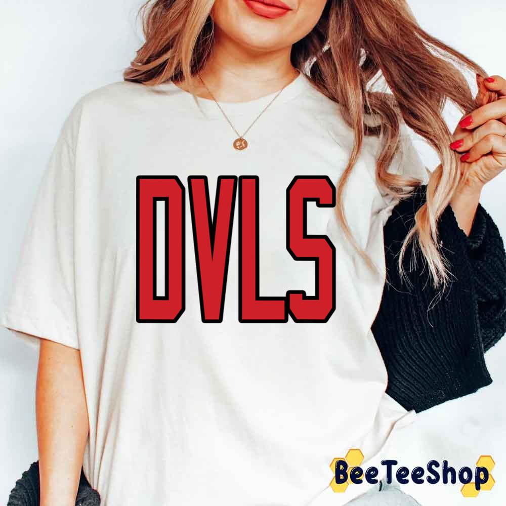 Dvls Red Style New Jersey Devils Hockey Unisex T-Shirt