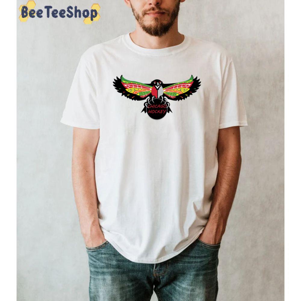 Eagle Chicago Blackhawks Hockey Unisex T-Shirt