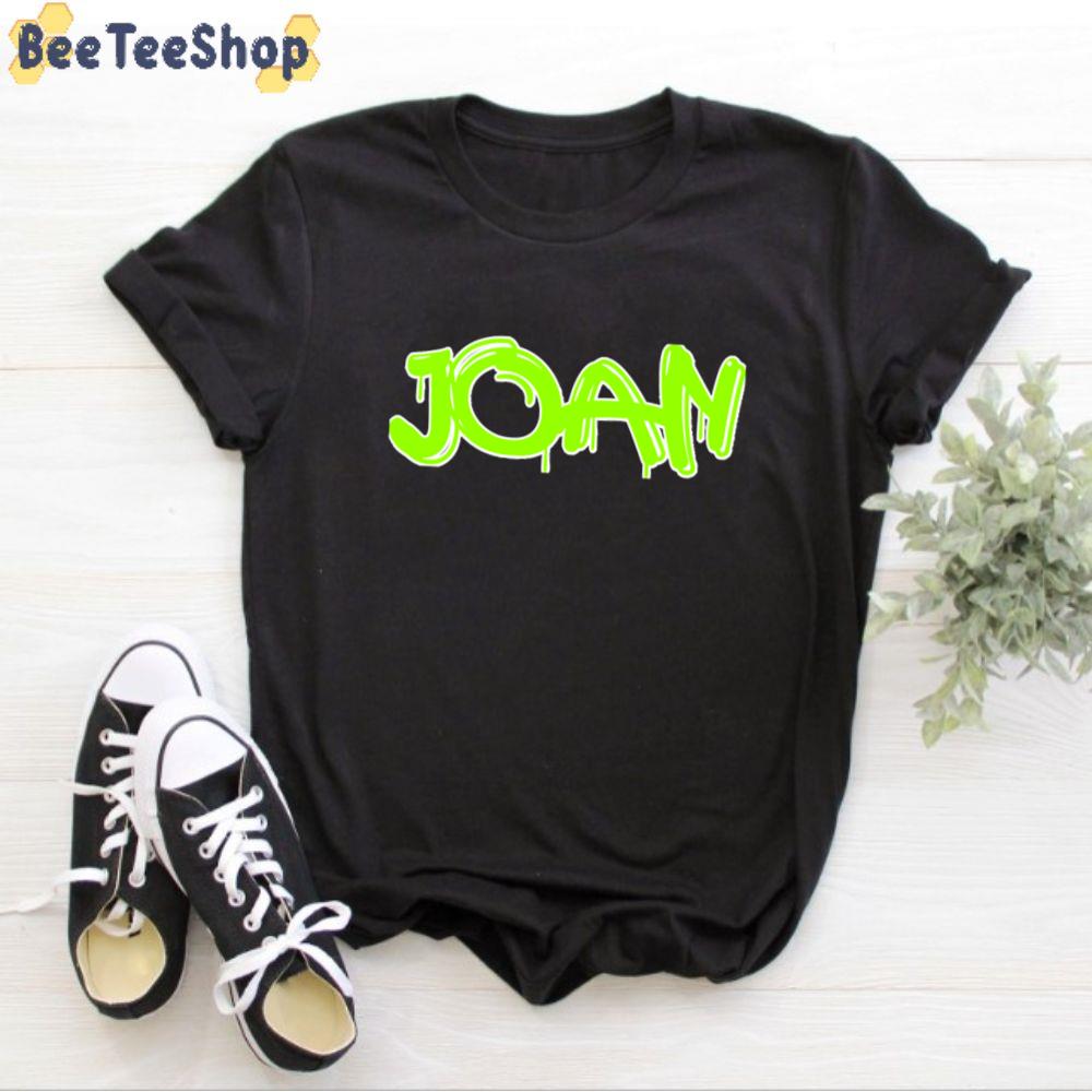 Green Neon Style Joan Jett Unisex T-Shirt
