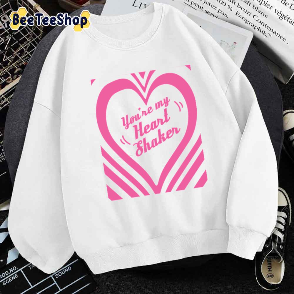 Heart Shaker Cute Song Lyrics Twice Kpop Unisex Sweatshirt
