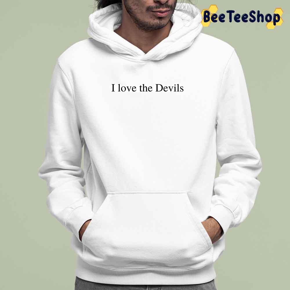 I Love The Devils New Jersey Devils Hockey Unisex T-Shirt
