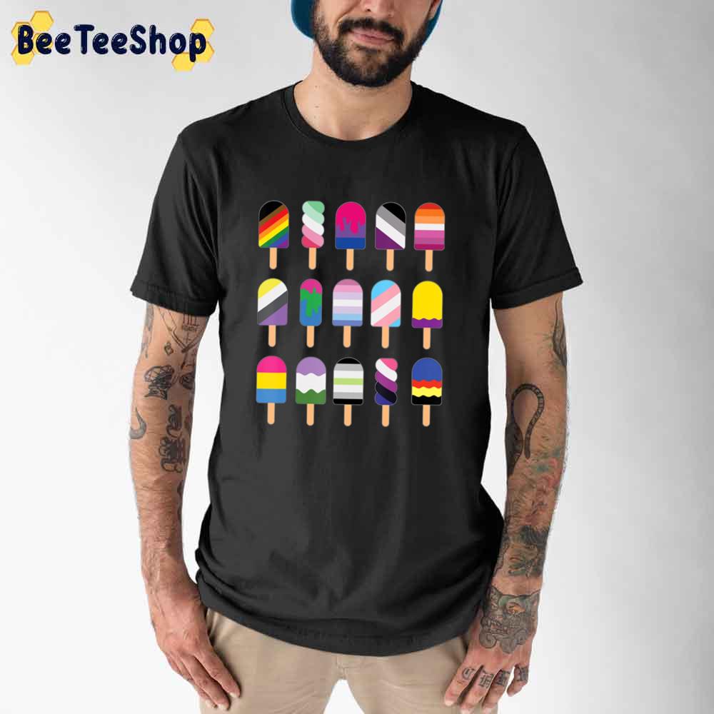 Ice Cream Identities LGBT Unisex T-Shirt