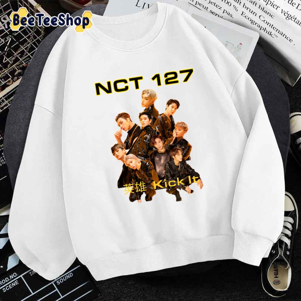 Kick It Vintage NCT 127 Kpop Unisex Sweatshirt