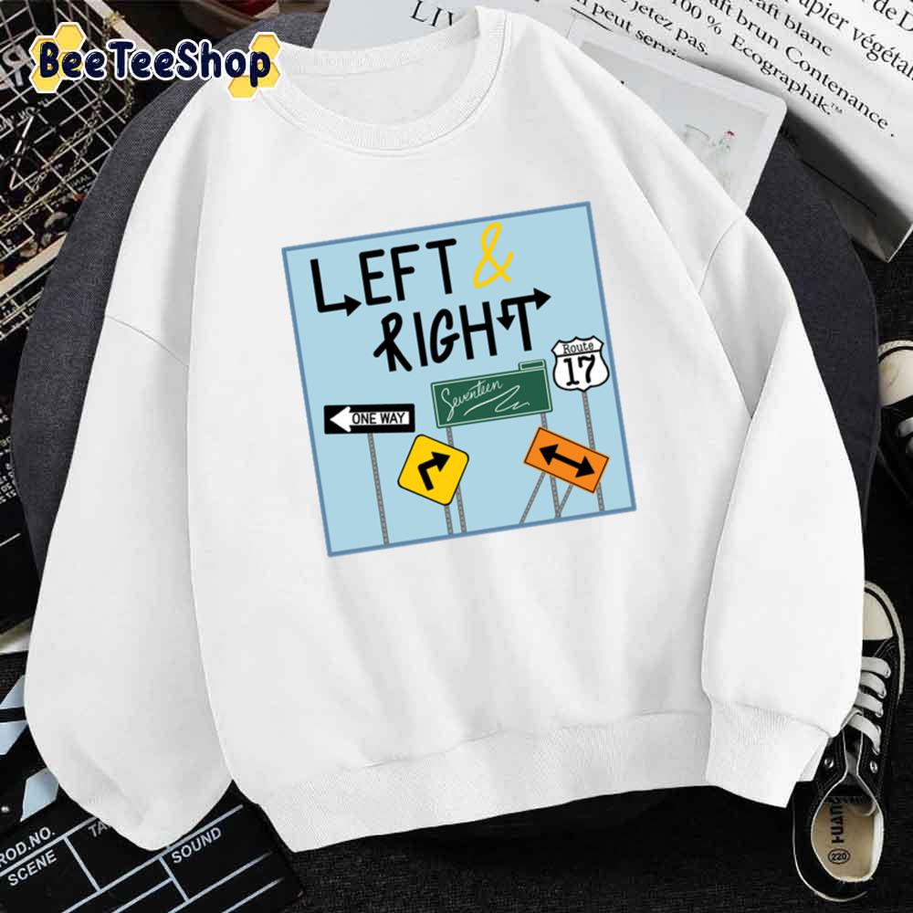 Left And Right Design Seventeen Kpop Unisex Hoodie