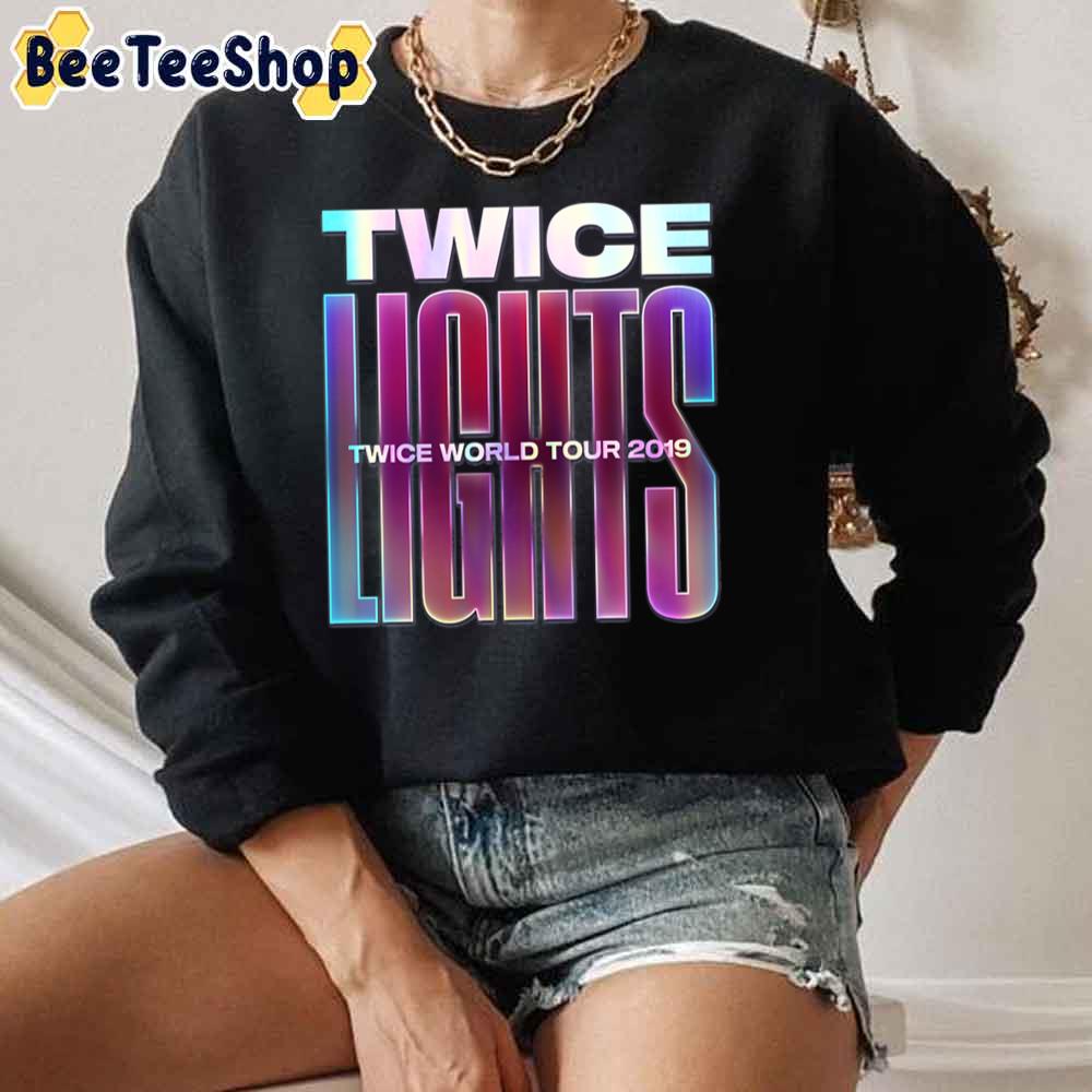 Lights World Tour 2019 Twice Kpop Unisex Sweatshirt