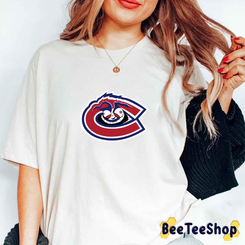 Maniacal Rabid Team Logo Montreal Canadiens Hockey Unisex T-Shirt