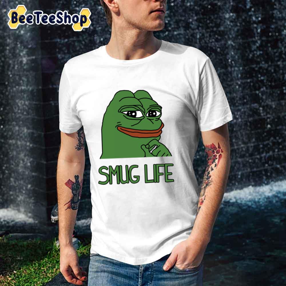 Pepe Frog Smug Life Unisex T-Shirt