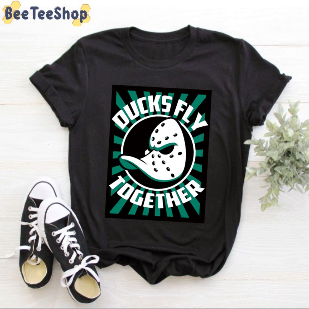 Retro Ducks Fly Together Anaheim Ducks Hockey Unisex T-Shirt