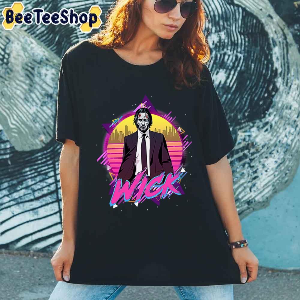 Retro Style Art John Wick Unisex T-Shirt