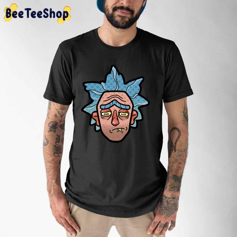 Rick Drunk Funny Rick And Morty unisex T-Shirt