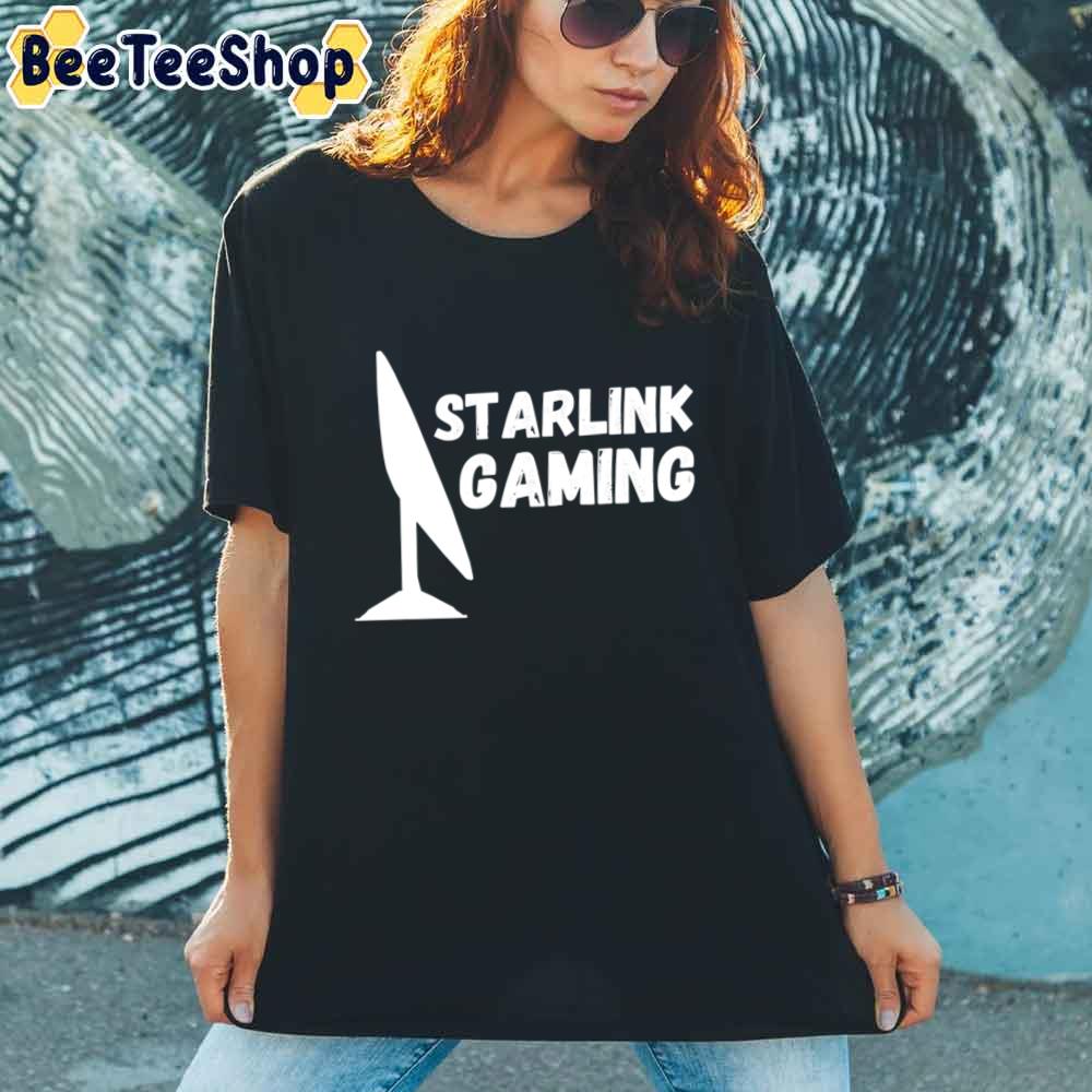 Starlink Gaming Spacex Starlink Unisex T-Shirt